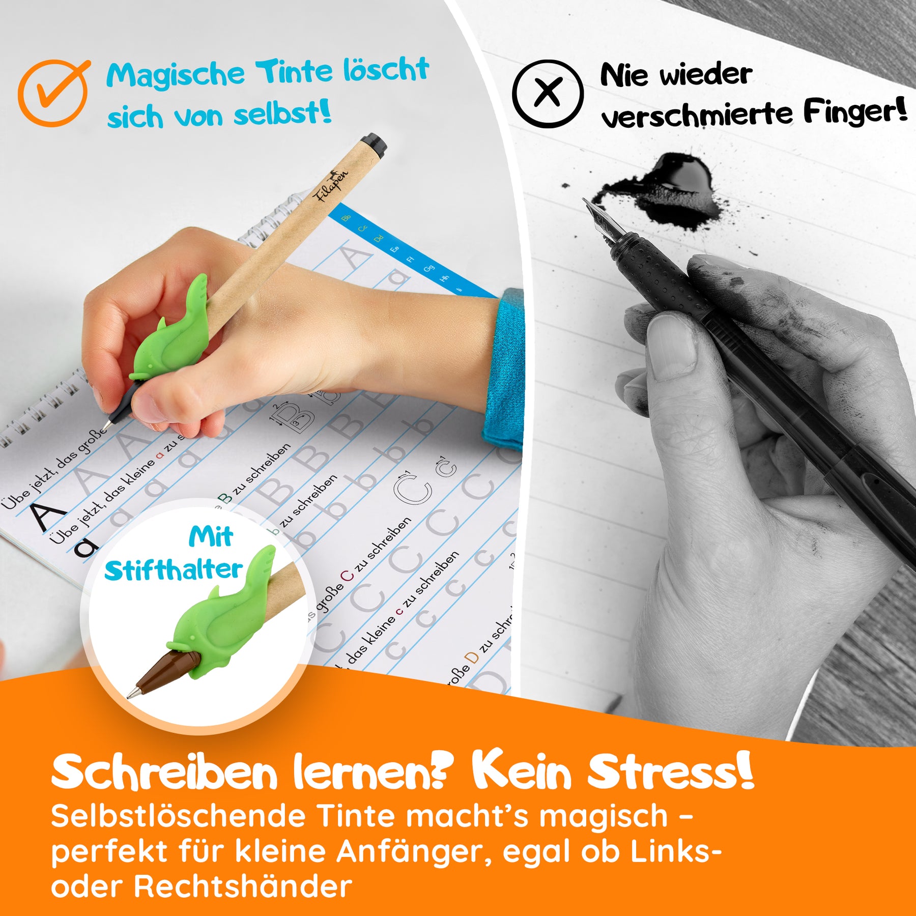 Filapen Schulstart-Bundle – Magische Lernhefte + Gefühlskarten + Wochenplaner