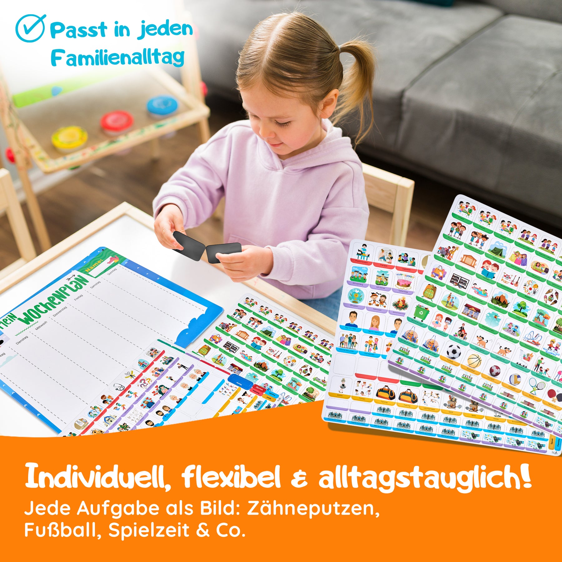 Filapen Schulstart-Bundle – Magische Lernhefte + Gefühlskarten + Wochenplaner