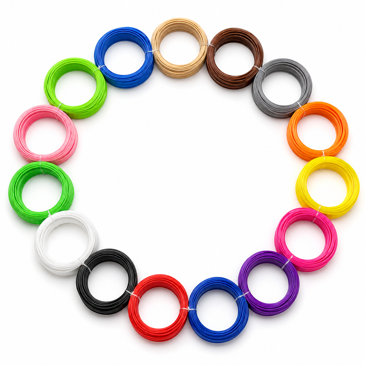 Filapen® 20er- Packung PCL-Filamente (bunt) | 100m