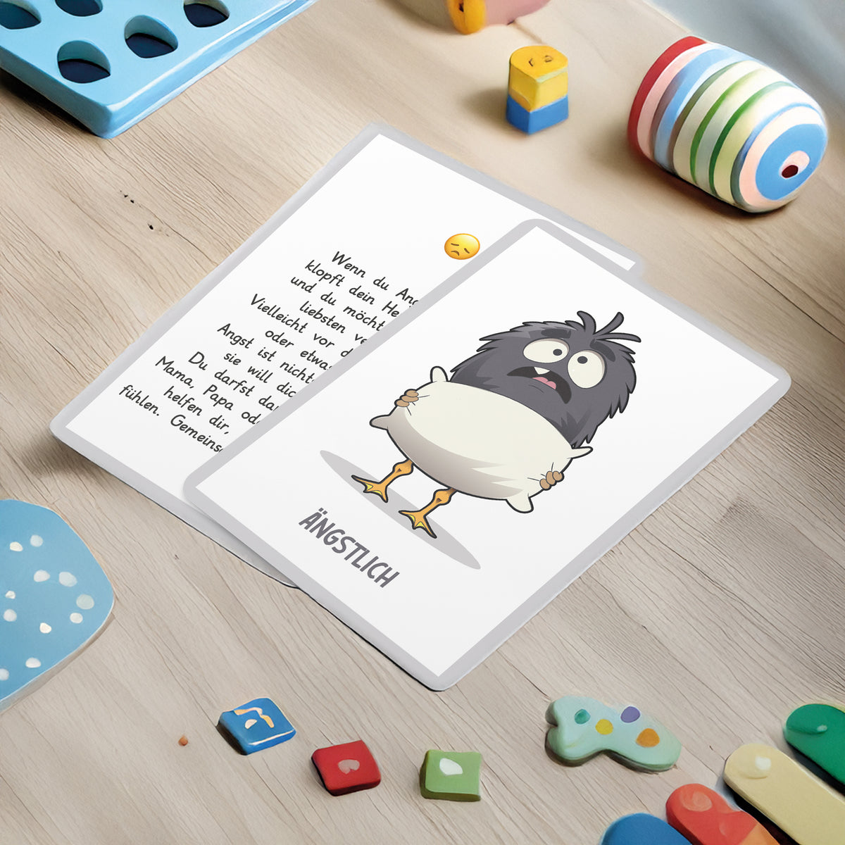 Filapen - Gefühlskarten für Kinder 40 stk. Inkl. Gefühlsratespiel