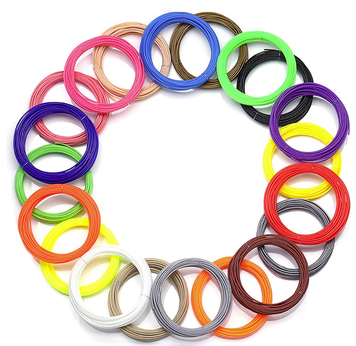 Filapen® 20er- Packung PCL-Filamente (bunt) | 100m