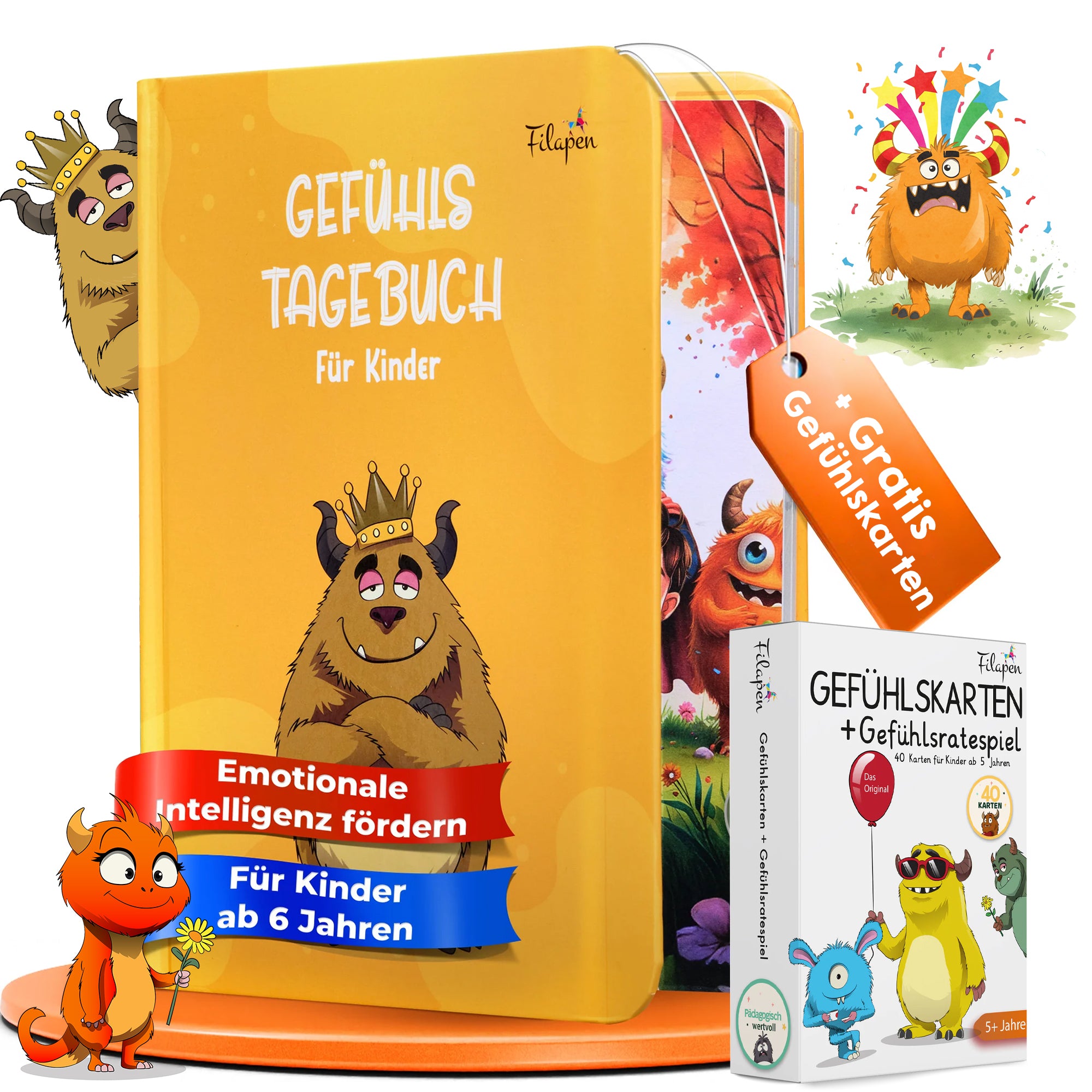 Filapen - Gefühlstagebuch für Kinder