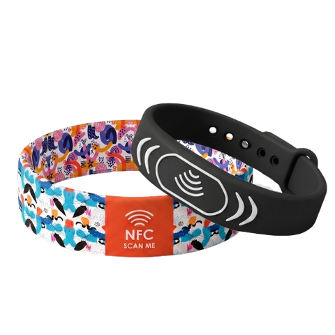 NFC-Notfallarmband für Kinder – schnelle Kontaktaufnahme im Trennungsfall | 2er-Set