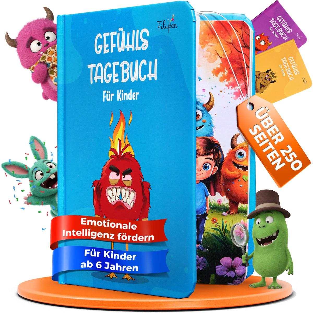 Filapen - Gefühlstagebuch für Kinder