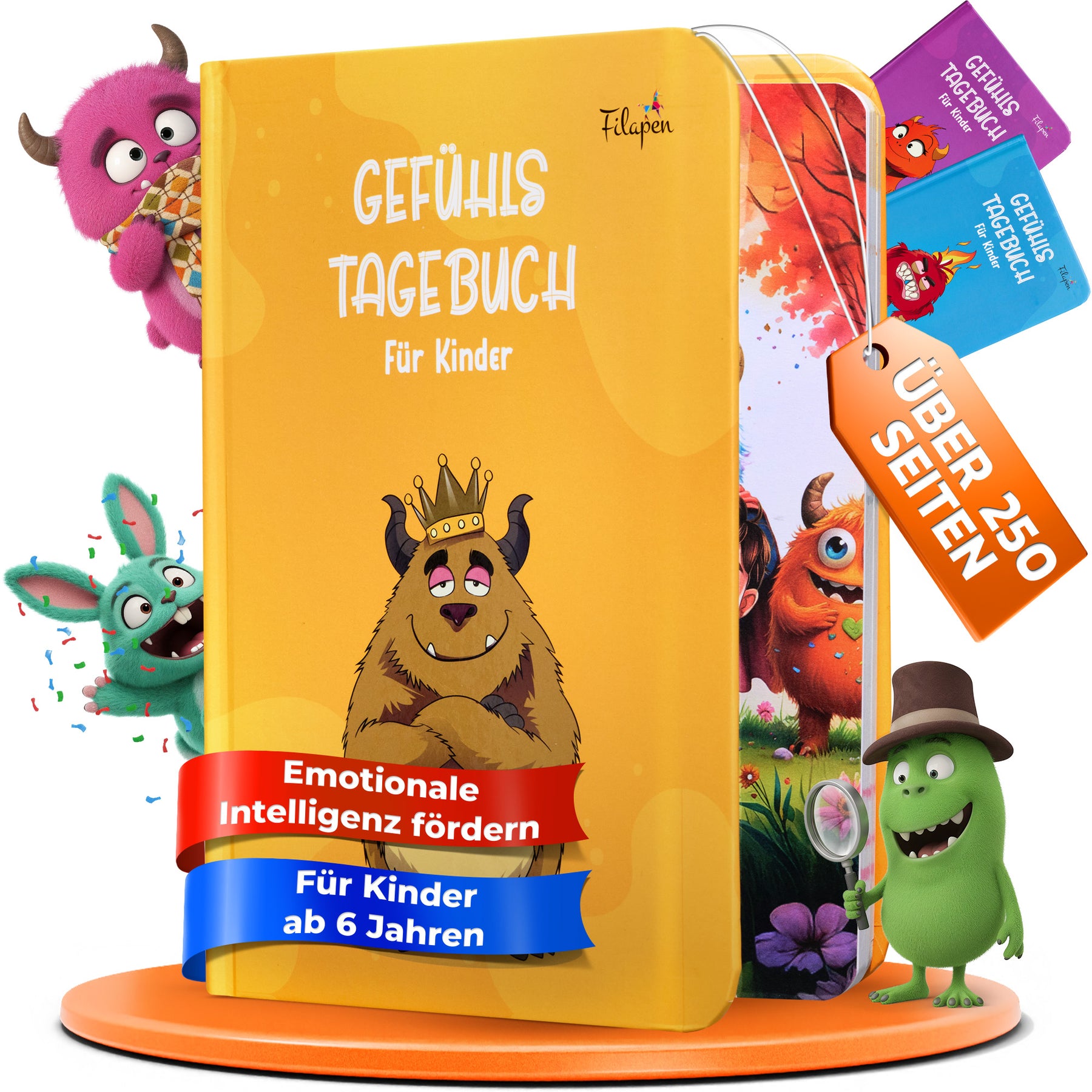 Filapen - Gefühlstagebuch für Kinder (+ gratis Gefühlskarten)