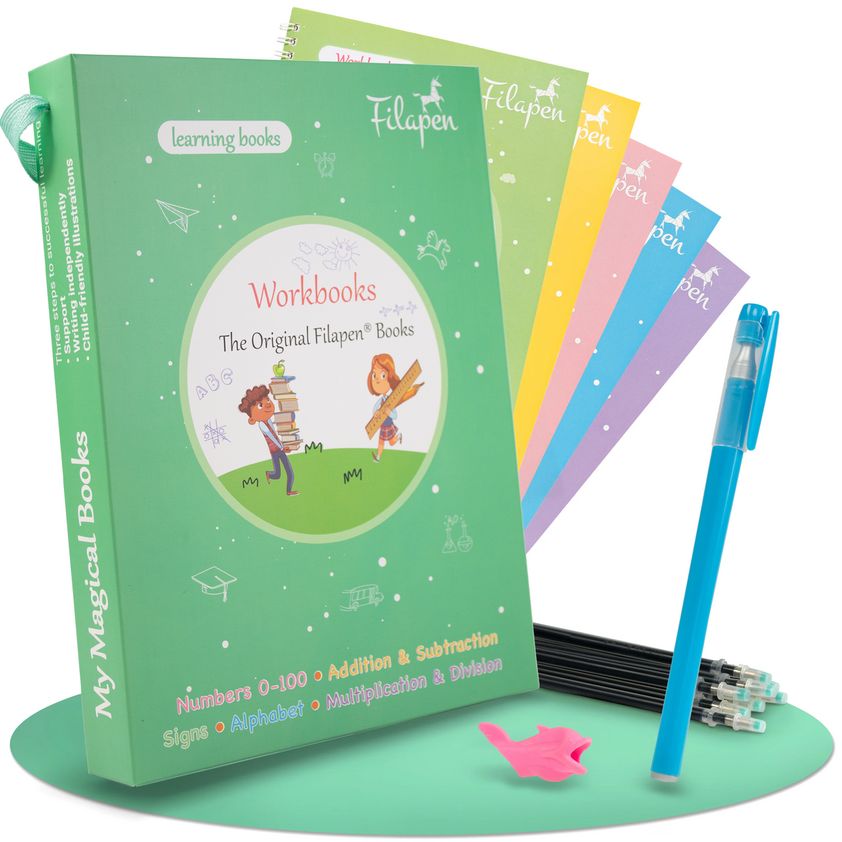 Filapen Magic Practice Books – Reusable