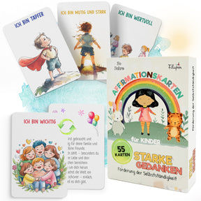 Filapen - Affirmationskarten für Kinder 55 stk.