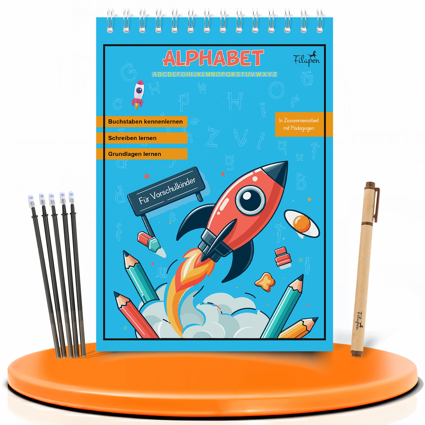 Filapen Magische Übungshefte – wiederverwendbar