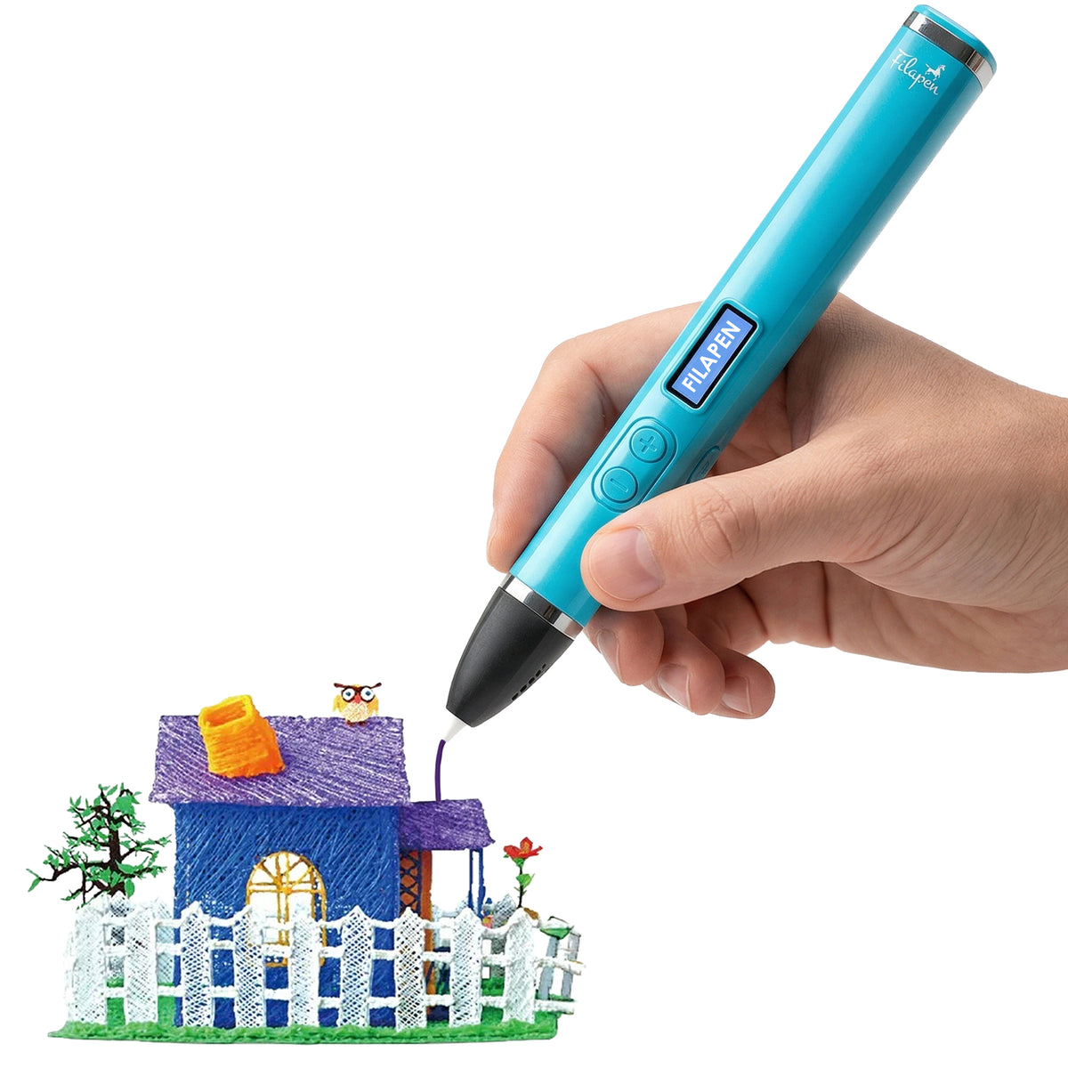 Filapen 3D Pen Pro Set mit Halterung & 5x PCL Filamente (25 meter)
