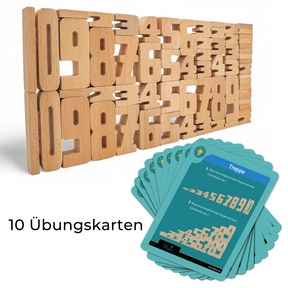 Filapen - Montessori Zahlenbausteine 62 stk.